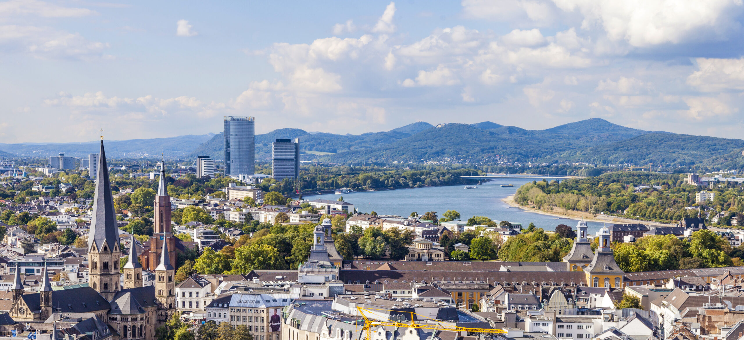 Ausblick über die Stadt Bonn