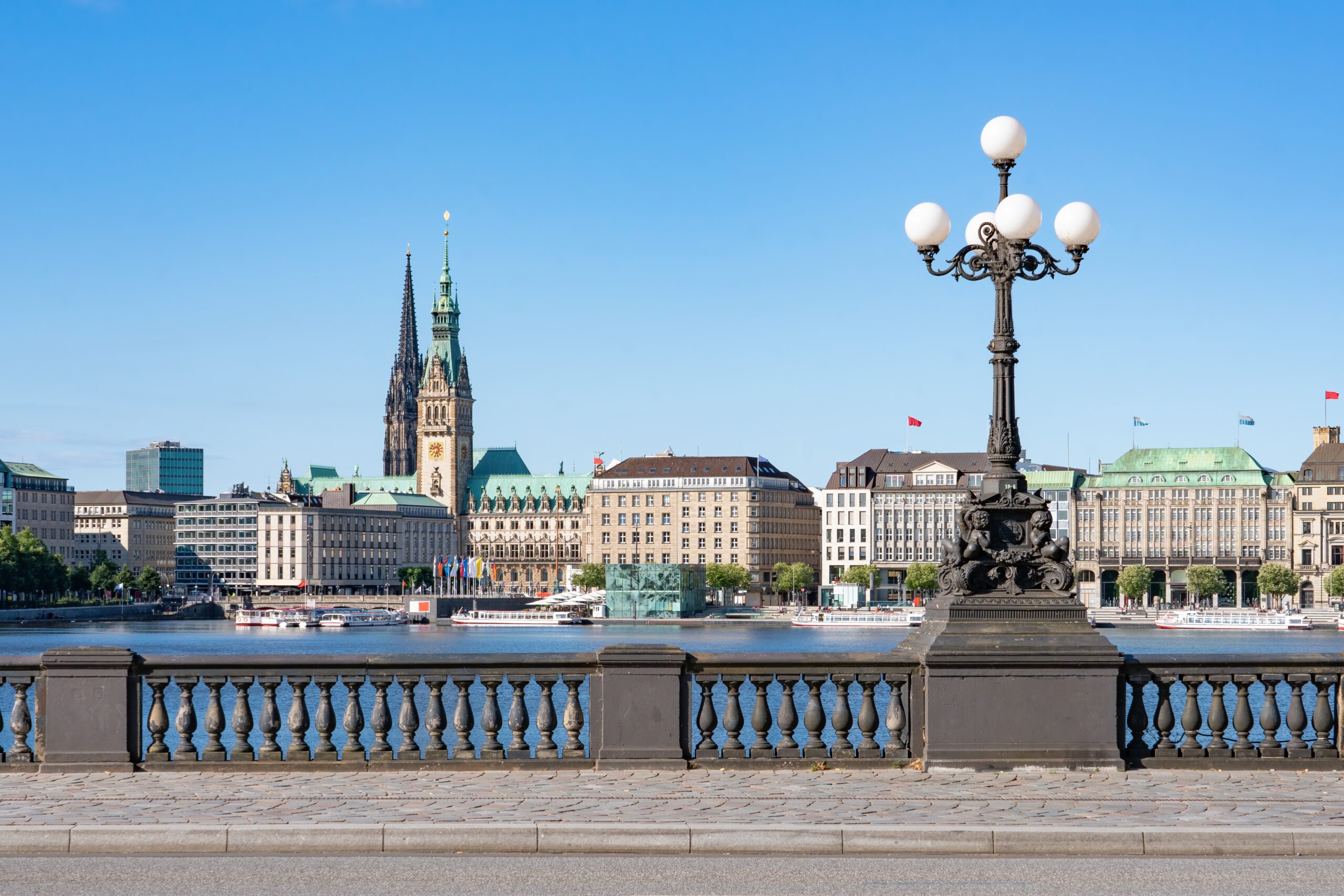 Hamburg Ausblick St. Petri Kirche