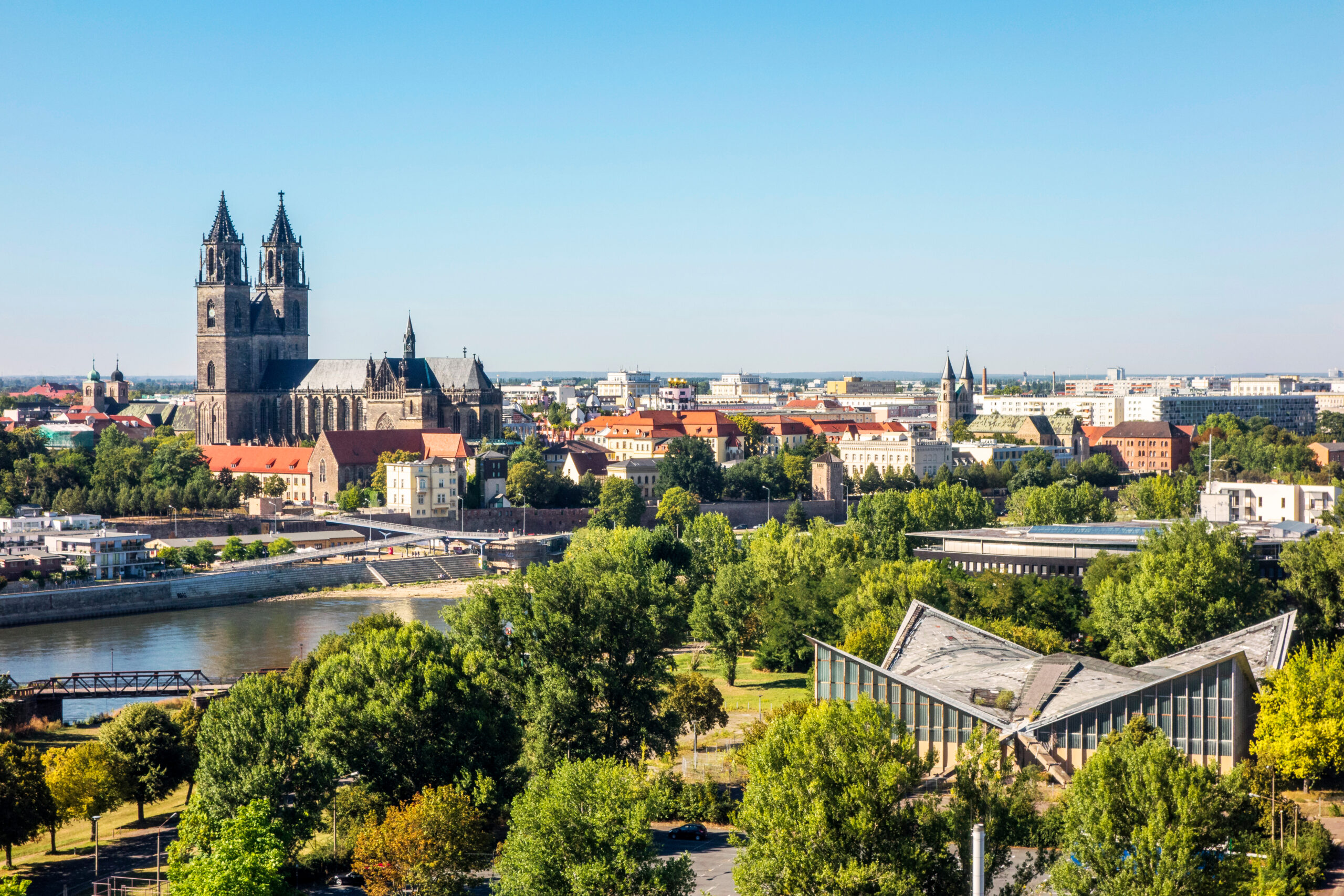 Magdeburg Ausblick