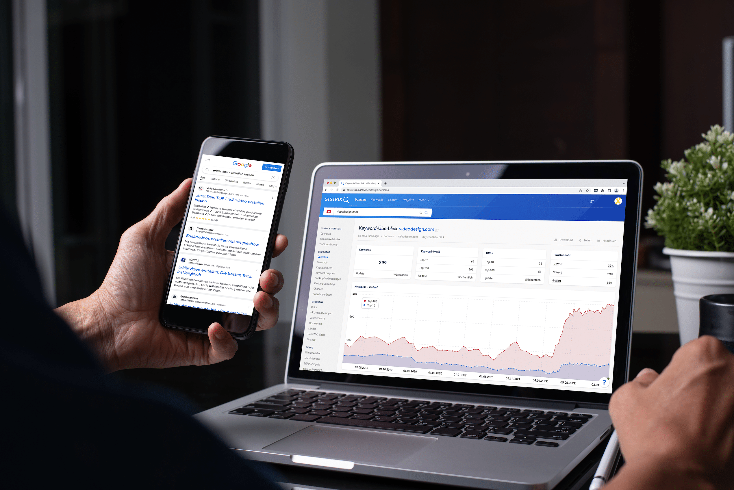  Statistiken Keywords & Traffic